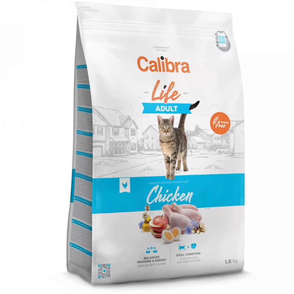 CALIBRA Life Adult Chicken granule pro kočky 1 ks