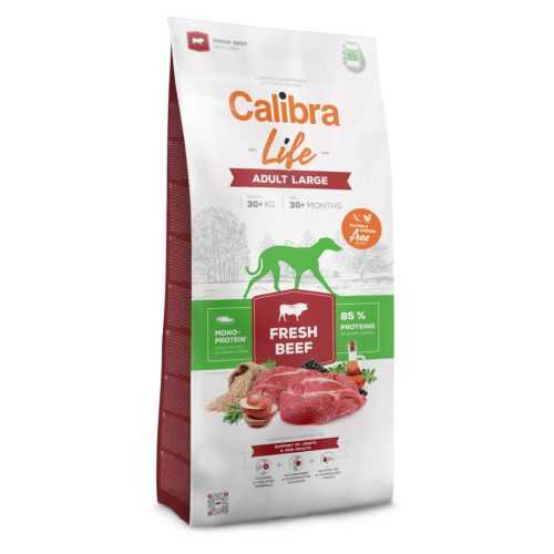 CALIBRA Life Fresh Beef Adult Large granule pro psy 1 ks