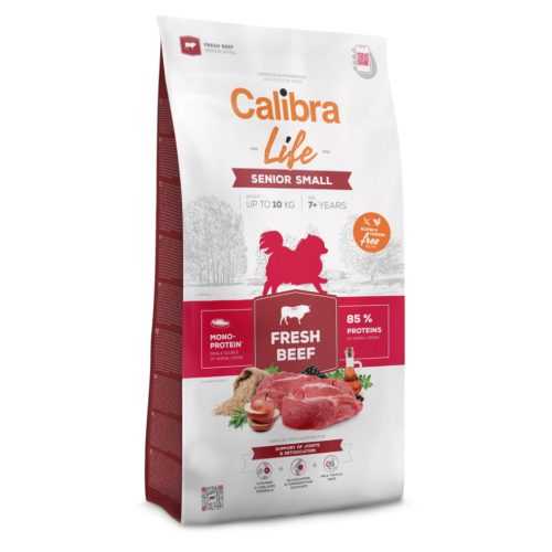 CALIBRA Life Fresh Beef Senior Small granule pro psy 1 ks