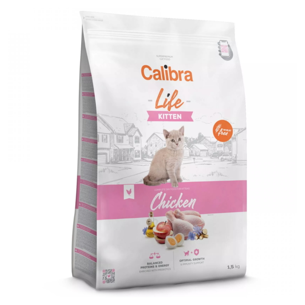 CALIBRA Life Kitten Chicken granule pro koťata 1
