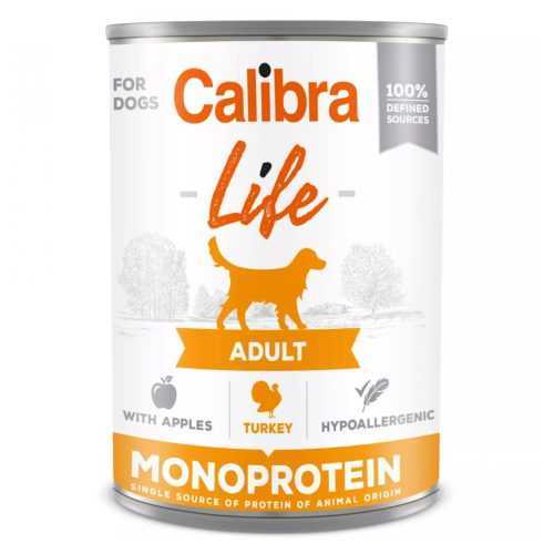 CALIBRA Life konzerva Adult Turkey with apples pro psy 400 g
