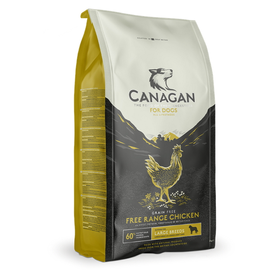 CANAGAN Large Breed Free Range Chicken granule pro psy