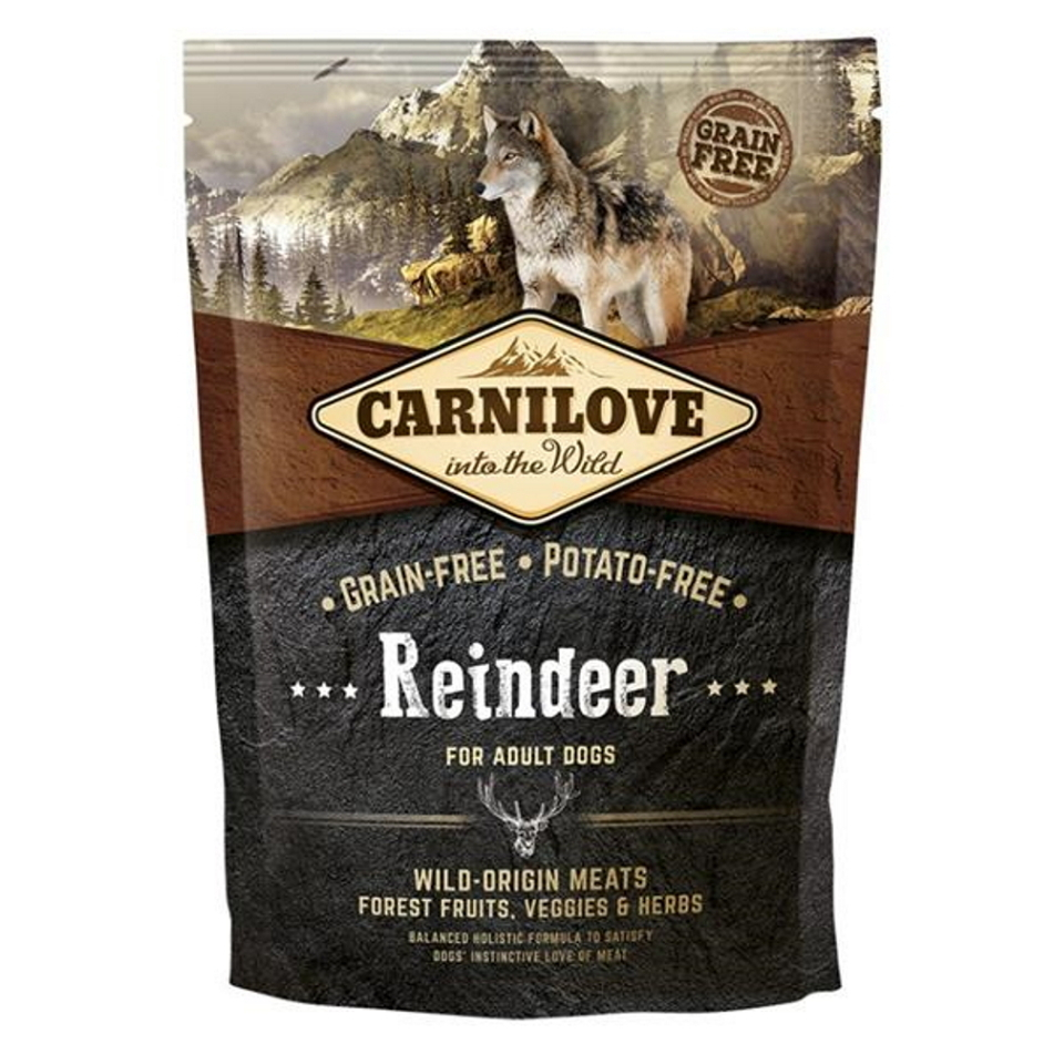 CARNILOVE Reindeer Grain Free granule pro psy 1 ks