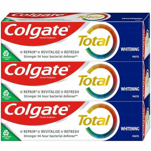 COLGATE Total Whitening Zubní pasta 3 x 75 ml
