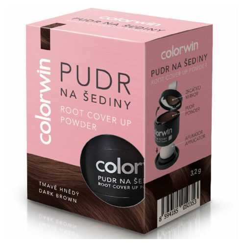 COLORWIN Pudr na šediny tmavě hnědý 3