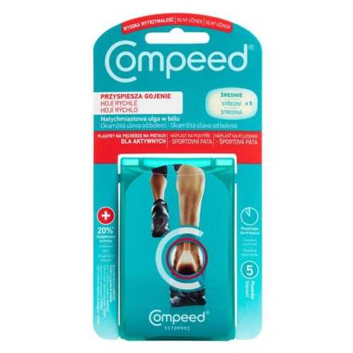 COMPEED Náplast na puchýře sportovní pata 5 kusů