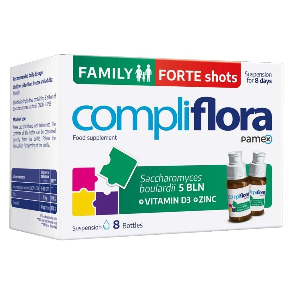 COMPLIFLORA Family forte shots 8 kusů
