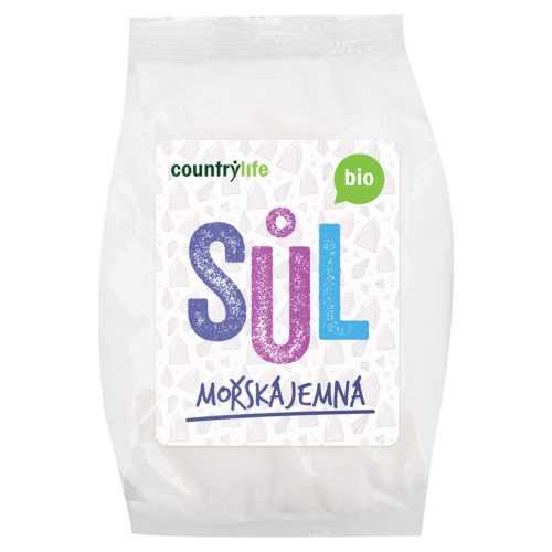 COUNTRY LIFE Sůl mořská jemná BIO 1 kg