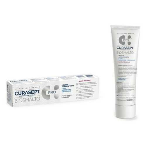 CURASEPT Biosmalto mousse abraze & eroze jahoda 50 ml