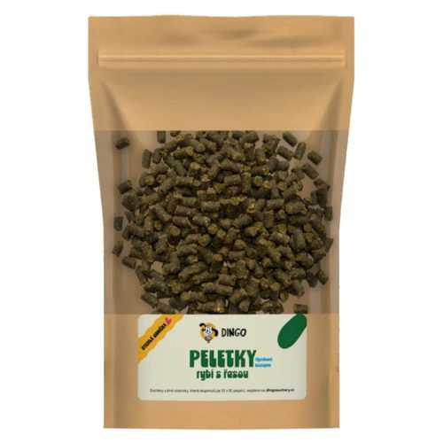 DINGO Peletky rybí s řasou bezlepkové 150 g