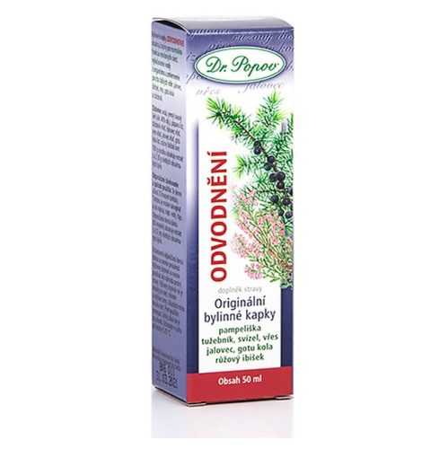 DR. POPOV Kapky bylinné Odvodnění 50 ml
