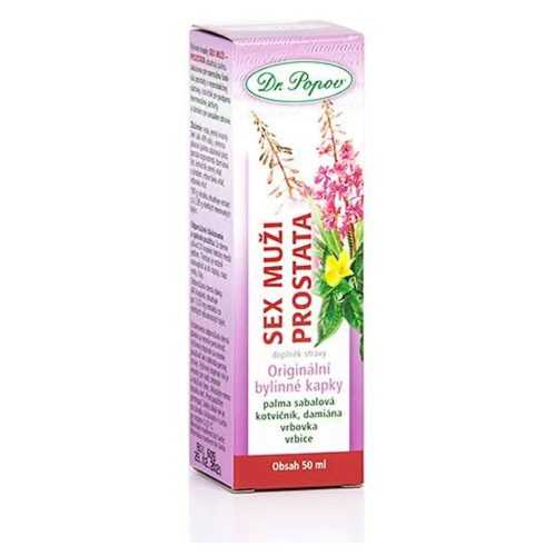 DR.POPOV Kapky bylinné sex-muži-prostata 50 ml