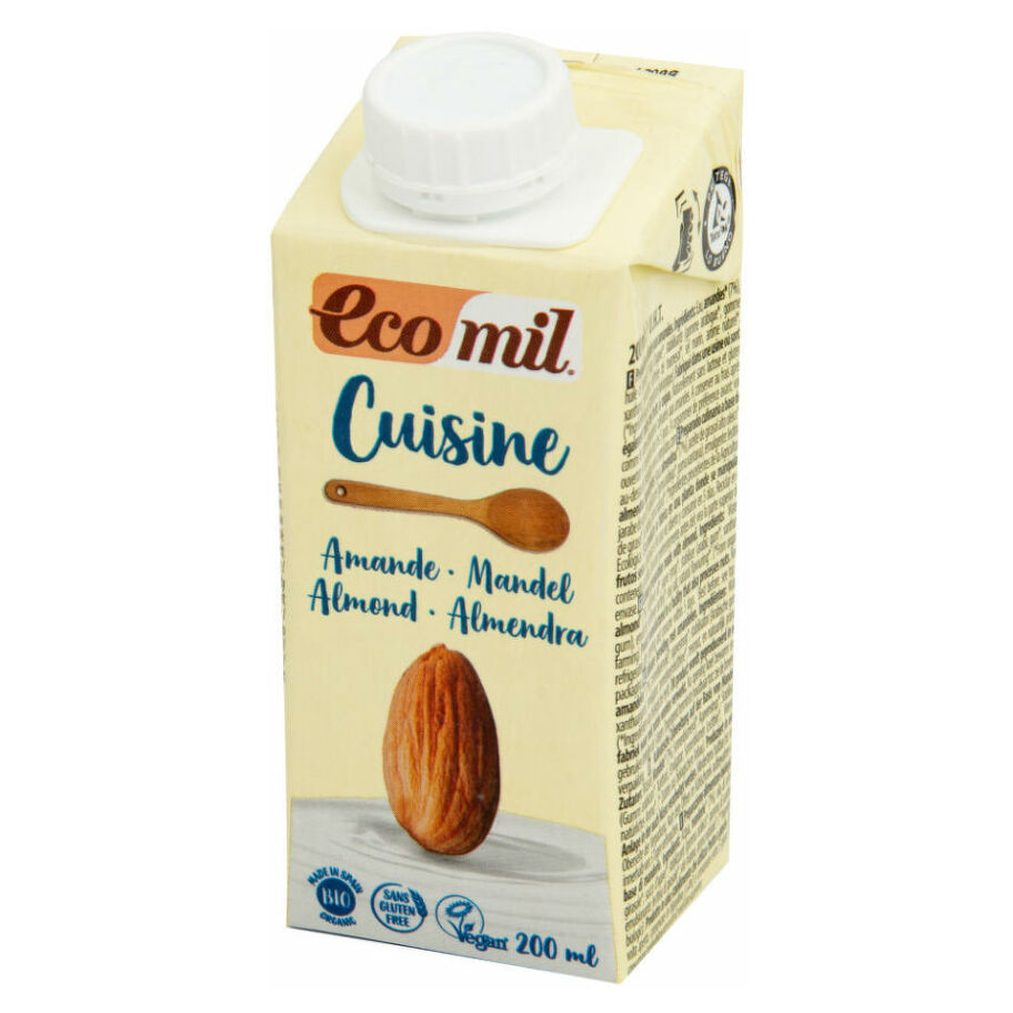 ECOMIL Mandlová alternativa smetany 200 ml BIO