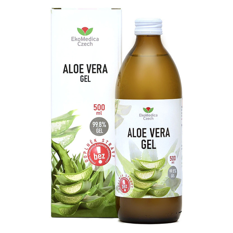 EKOMEDICA Aloe vera gel 500 ml