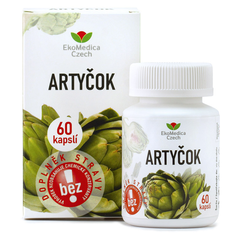 EKOMEDICA Artyčok 60 kapslí