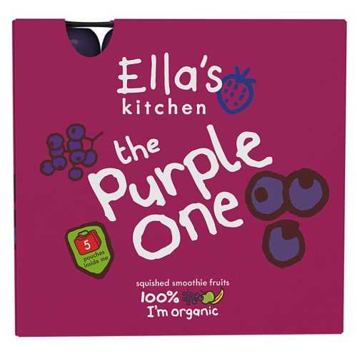 ELLA'S KITCHEN  Purple one ovocné pyré s černým rybízem BIO 90 g x 5 kusů