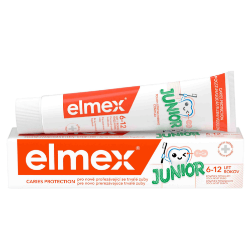 ELMEX Junior Dětská zubní pasta pro děti ve věku 6-12 let  75 ml