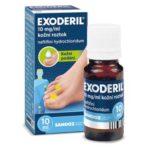 EXODERIL Roztok k zevnímu užití 10mg/ml 10 ml