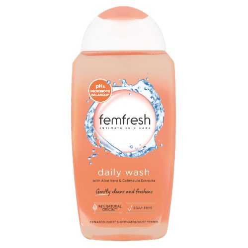 FEMFRESH Intimní mycí emulze Daily Aloe vera 250 ml