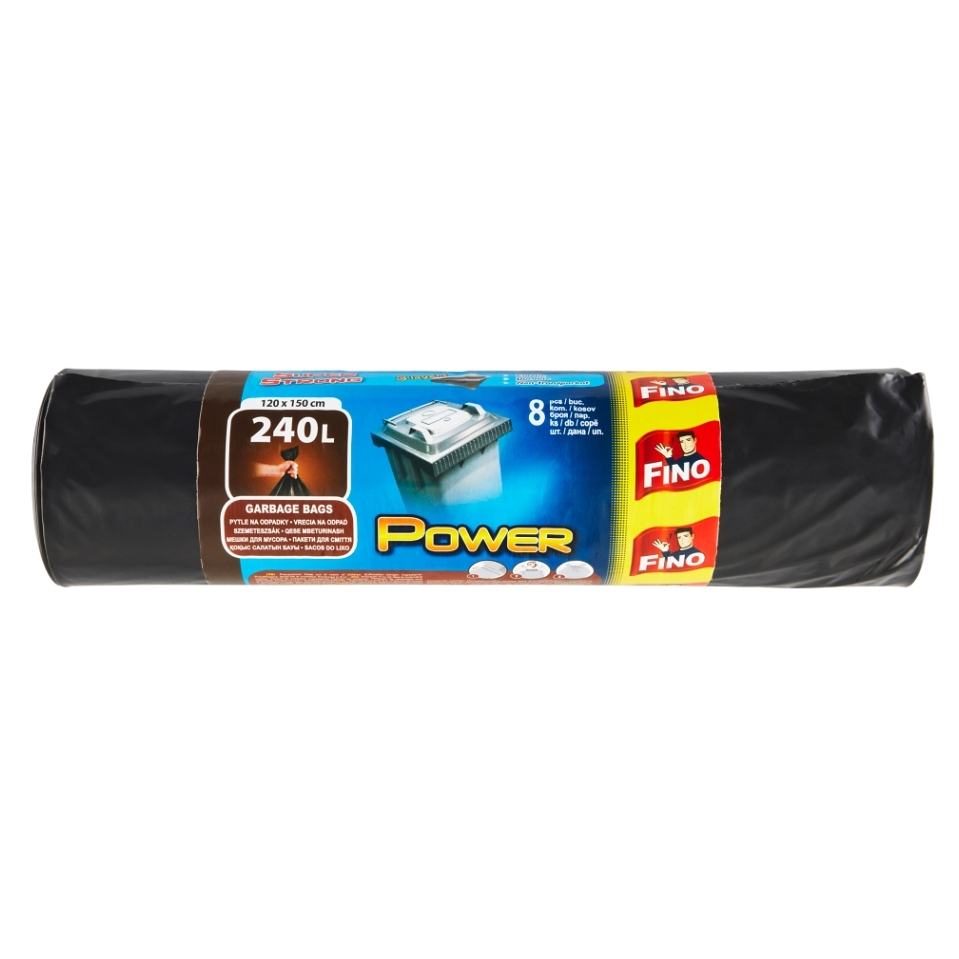 FINO Power Pytle na odpadky 240 l 8 kusů