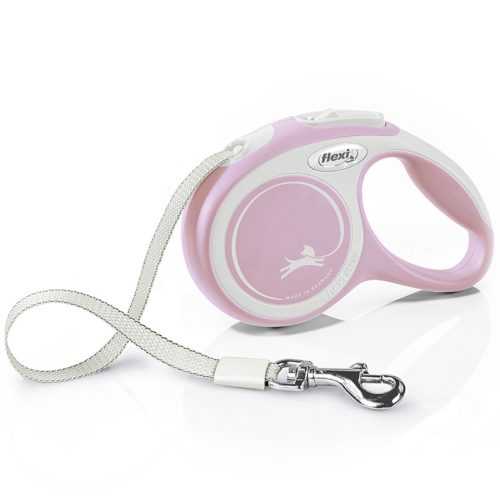 FLEXI New Comfort vodítko pro psy pásek růžová 1 ks