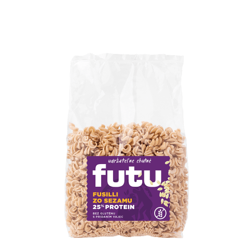 FUTU Fusilli vrtulky ze sezamové mouky 250 g