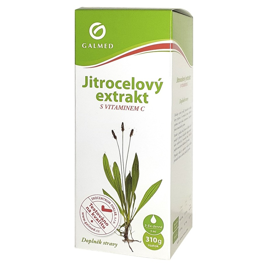 GALMED Jitrocelový sirup s vitamínem C 310 g