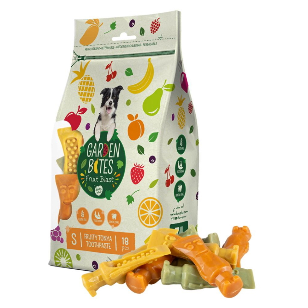 GARDEN BITES Fruity Tonya Toothpaste dentální pamlsky pro psy