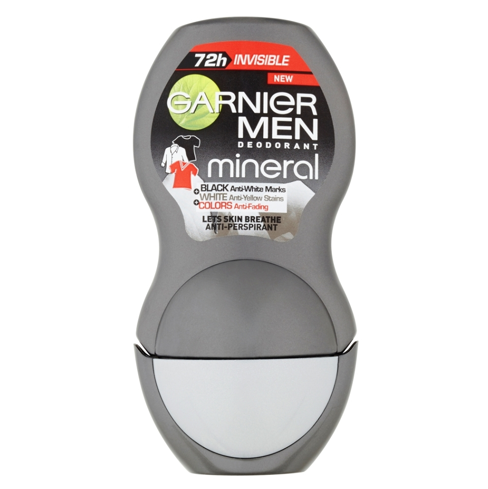 GARNIER Men Mineral Invisible antiperspirant Roll-on  50 ml