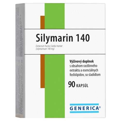 GENERICA Silymarin 140 mg 90 kapslí