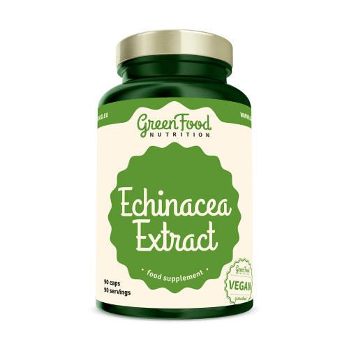 GREENFOOD NUTRITION Echinacea extract 90 kapslí