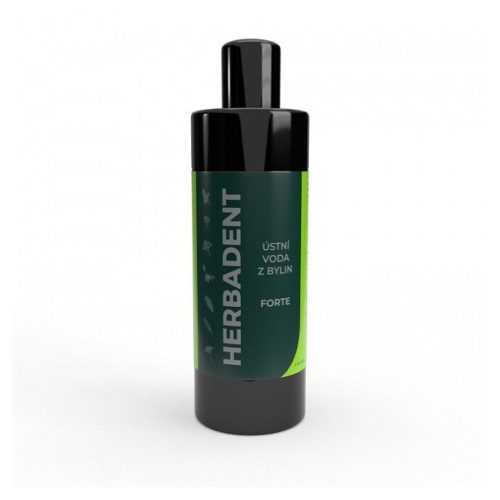 HERBADENT Forte Bylinná ústní voda s fluoridy 400 ml