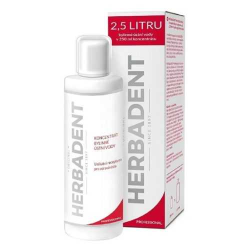 HERBADENT Ústní voda koncentrát 250 ml