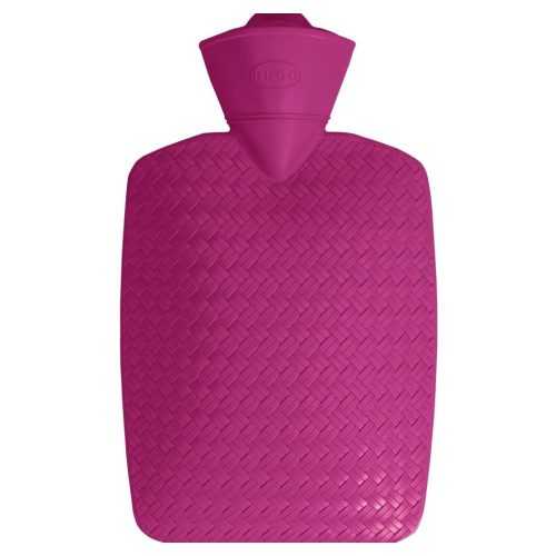 HUGO FROSCH Classic termofor proutěný design malina 1