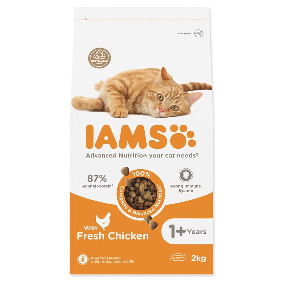 IAMS Cat Adult Chicken krmivo pro kočky 1 kus