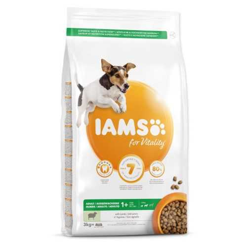 IAMS Dog Adult Small & Medium Lamb granule pro psy 1 kus