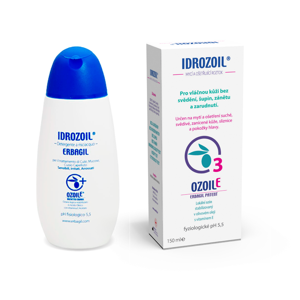 IDROZOIL mycí a ošetřující roztok 150 ml