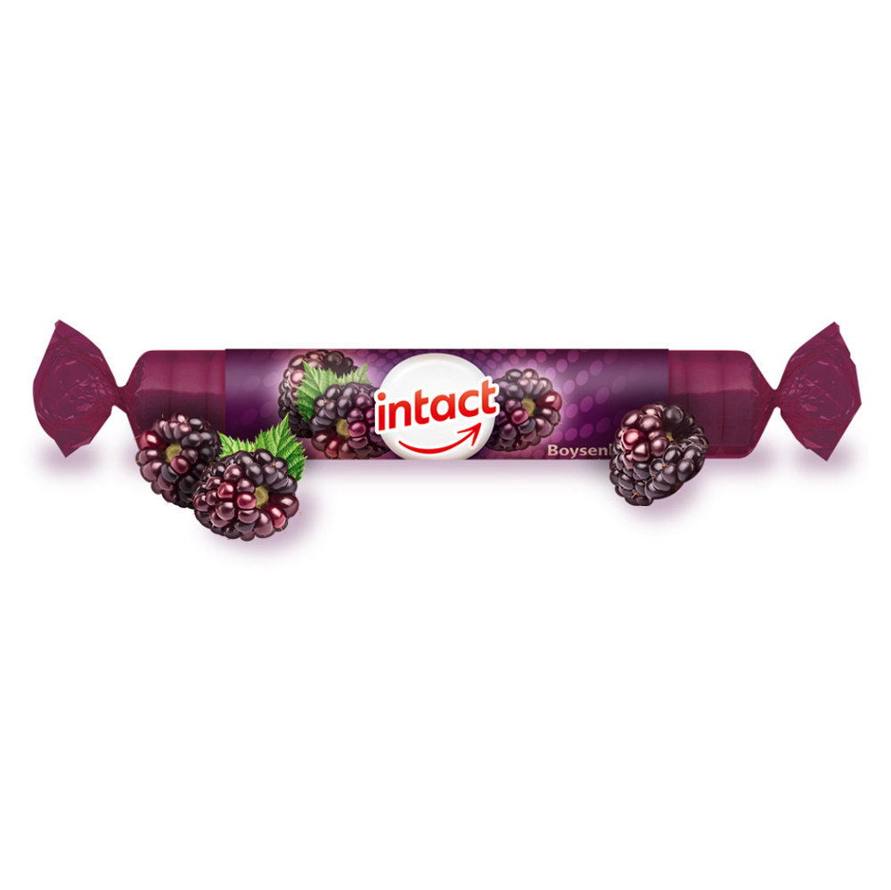 INTACT Hroznový cukr s vitamínem C boysenberry 40 g