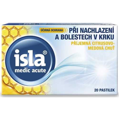 ISLA Medic acute citrus-med 20 pastilek