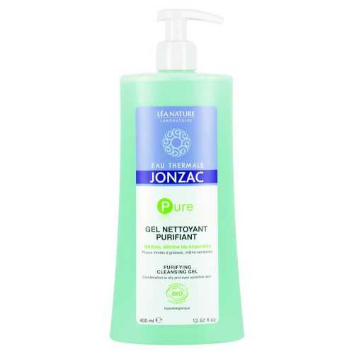 JONZAC PURE Čistící gel smíšená pleť 400 ml BIO