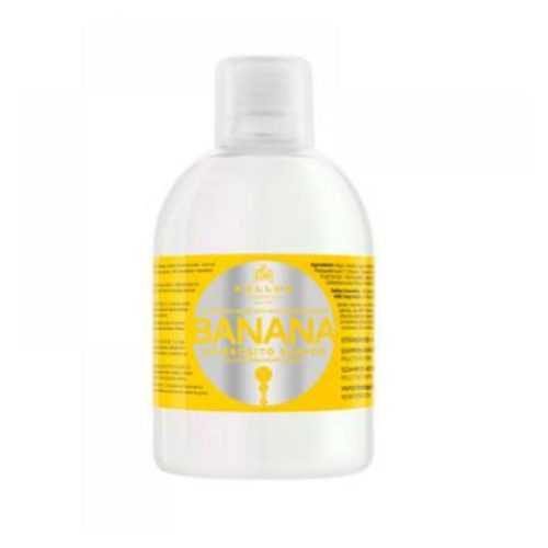 KALLOS Banánový šampon obsahující komplex vitamínů 1000 ml