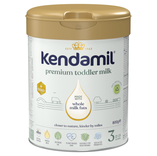 KENDAMIL Premium 3 HMO+ Batolecí mléko od 12 do 24 měsíců 800 g