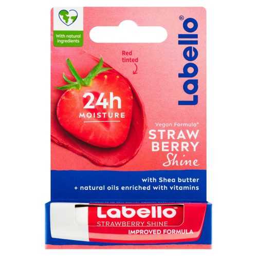 LABELLO Strawberry Shine Tónovací balzám na rty 4