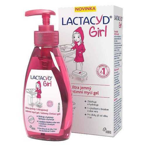 LACTACYD Girl Ultra jemný intimní mycí gel 200 ml
