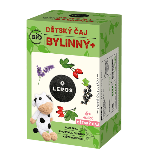 LEROS Dětský čaj bylinný BIO 20 sášků