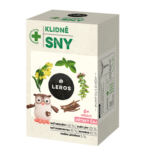 LEROS Dětský čaj klidné sny 20 sáčků