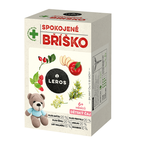 LEROS Dětský čaj spokojené bříško 20 sáčků