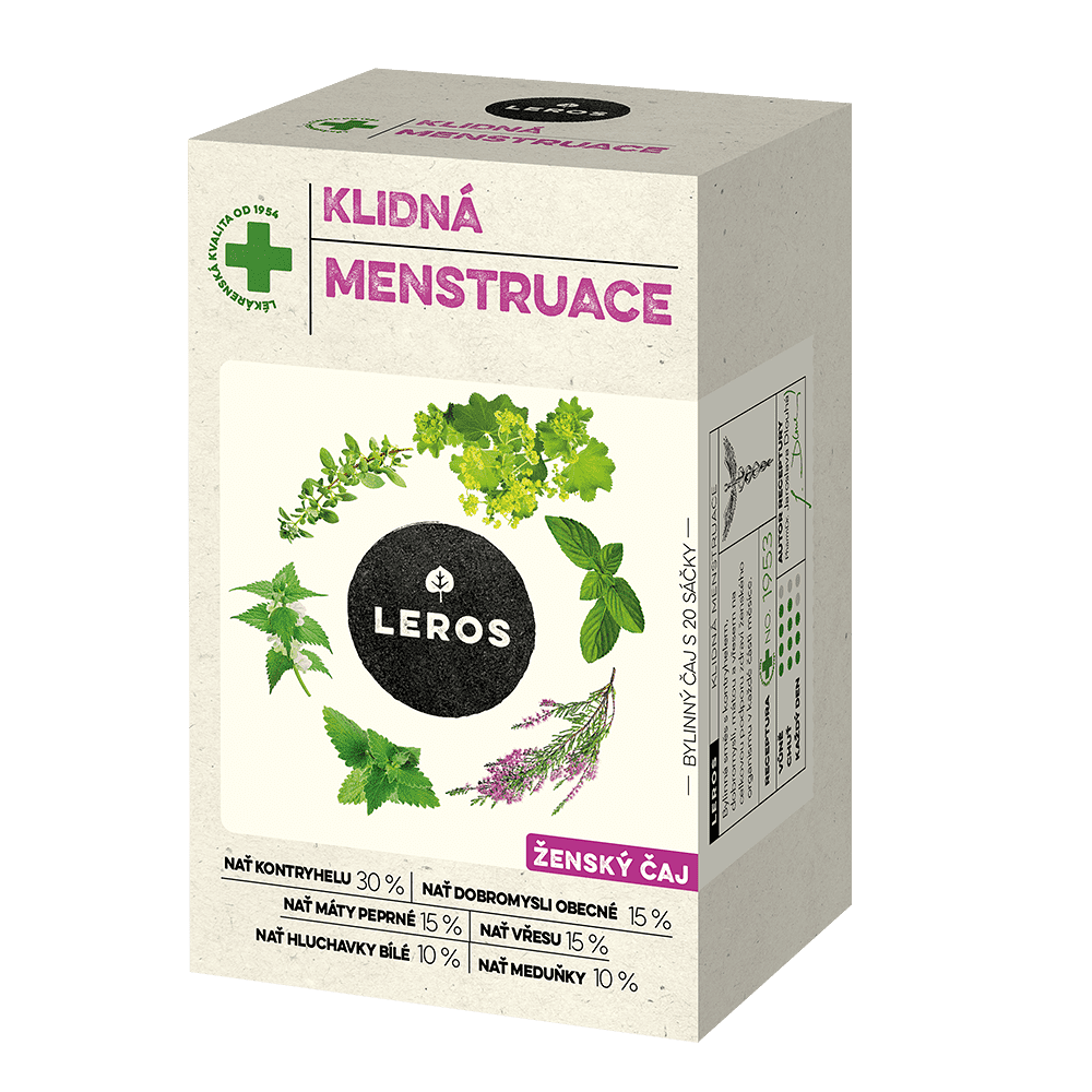 LEROS Klidná menstruace 20 sáčků