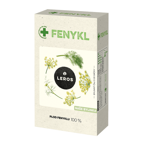 LEROS Naše bylinky Fenykl bylinný čaj 20 sáčků