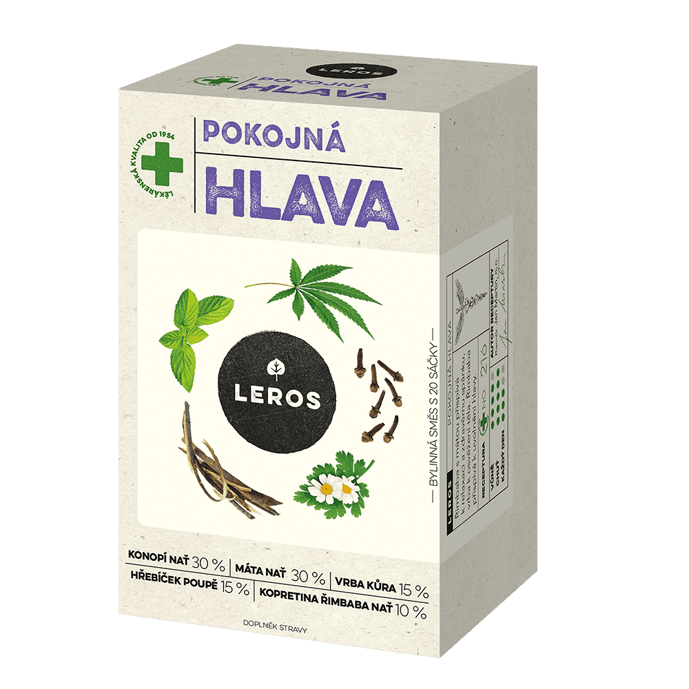 LEROS Pokojná hlava 20 sáčků